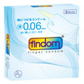 Findom 0.06 手指安全套-6個裝