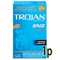 Trojan 戰神 ENZ 特級潤滑安全套-1片散裝