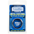 Titan 泰坦金屬環-Extra Thick加厚4cm(黑色)