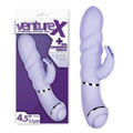 Venture X Vibrator 冒險者X-雙震動棒(紫)