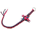 Snake Whip 手工編織蛇鞭(紅黑混色) Pb-31m