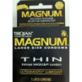 Trojan Magnum Thin 超薄大碼安全套-3片裝