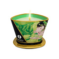 Shunga 按摩精油香薰蠟燭(綠茶) 170 ml