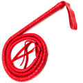 Red Whip 工藝包把皮鞭(紅) Pb-5A6