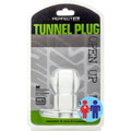 Tunnel Plug 肛門隧道-後庭擴張肛塞(透白) M