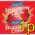 Pasante Strawberry 草莓味安全套 1片散裝 0526