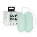Luv Egg 充電式超強無線遙控震蛋(粉綠) 0636