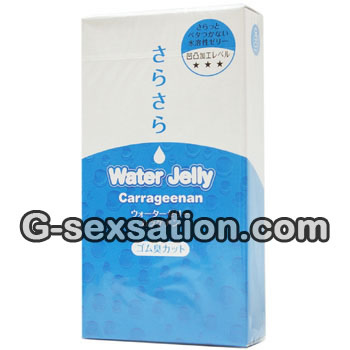 Water Jelly 紅藻結晶超潤滑安全套 - 12 片裝