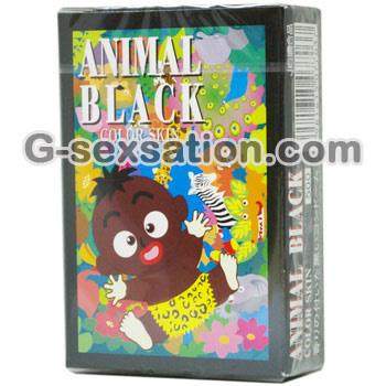 Animal Black 黑人安全套 - 5 片裝