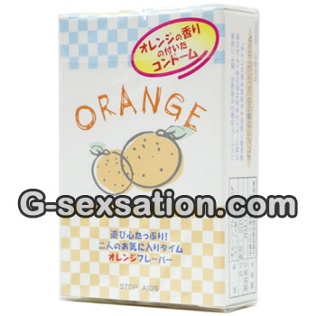 中西 Orange 橙香味安全套 - 5 片裝
