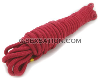 Bondage Rope 10m 捆綁柔棉繩(紅色)
