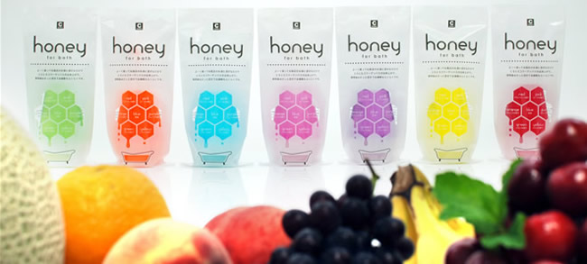 Honey 果味沐浴潤滑劑-粉紅蜜桃