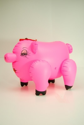 Love Pig 有孔吹氣可愛小豬(粉紅色)