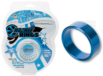 Metallic Ring(M) 合金持久環4.5cm(閃燿藍色)