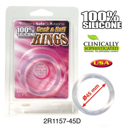 Silicone Cock Ring 矽膠持久環(4.5cm)