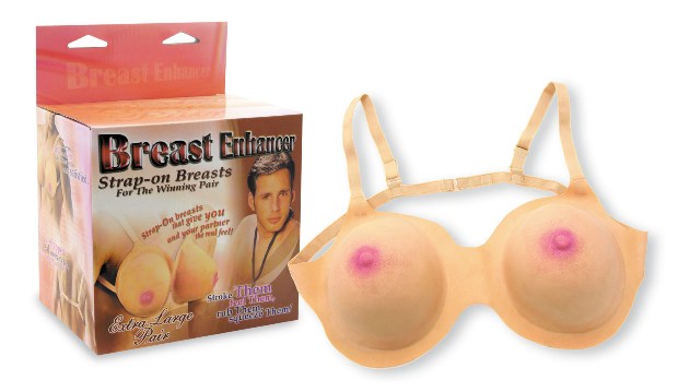 Breast Enhancer - Strap-On Breasts