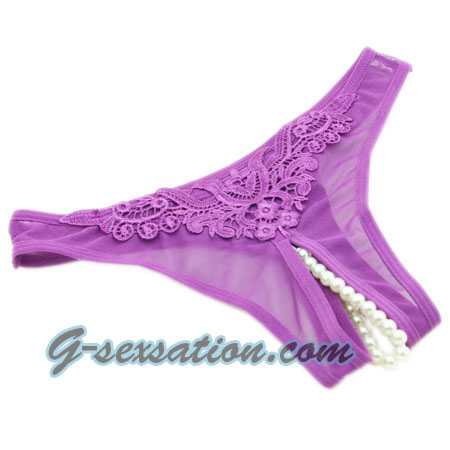 纏綿交織-性感內褲(紫) YC9626