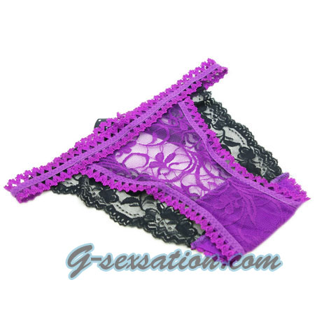 含苞待放-性感內褲(紫) YC904