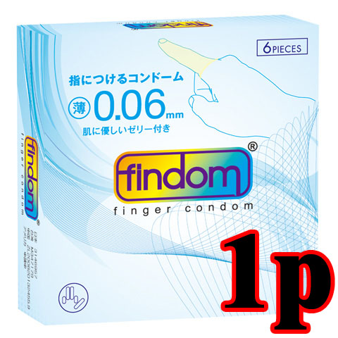 Findom 0.06 手指安全套-1個裝