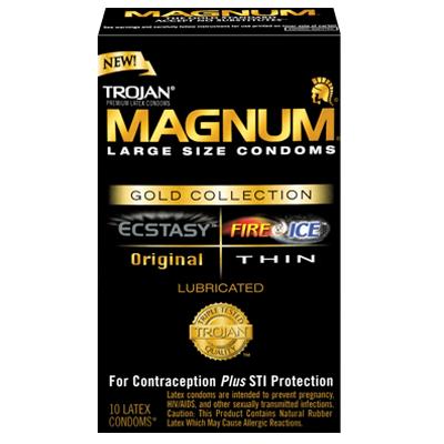Magnum Collection 大碼金裝安全套-10片裝