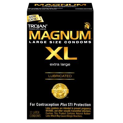 戰神 Magnum XL 加大碼安全套-12片裝