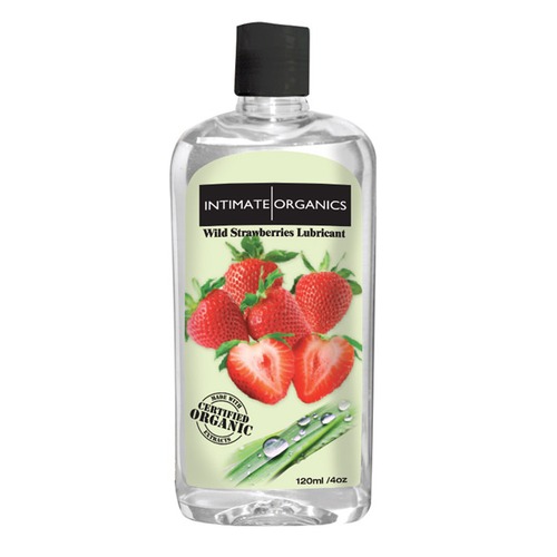 Intimates Organics Strawberry 熱感潤滑液-草莓(120ml)