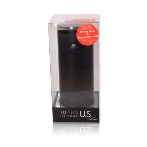 Tenga Flip-Lite U.S. (Solid Black) 黑色緊實型