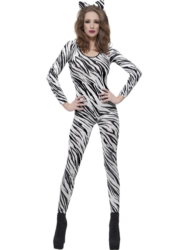 Zebra Print Bodysuit (FV-26803)