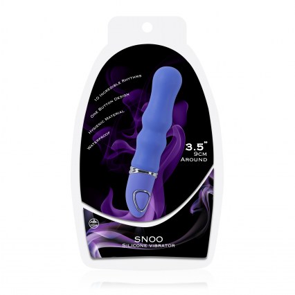 Snoo Silicone Vibrator 十頻震棒(紫色) 329A