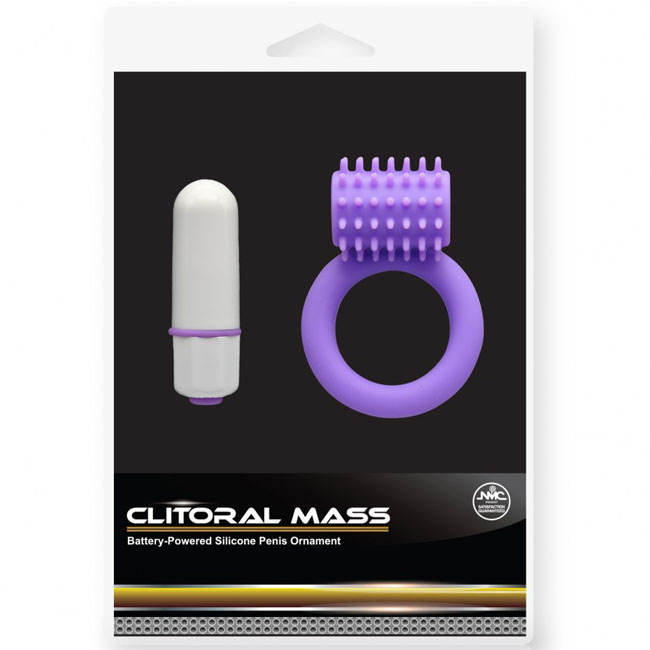 Clitoral Mass 陰蒂堆擁震動器(紫) 4A00