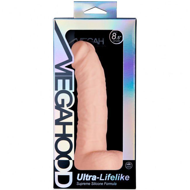 Megahood Ultra Life-like Dildo 超大型抽擊仿真陽具8.5吋 43A00