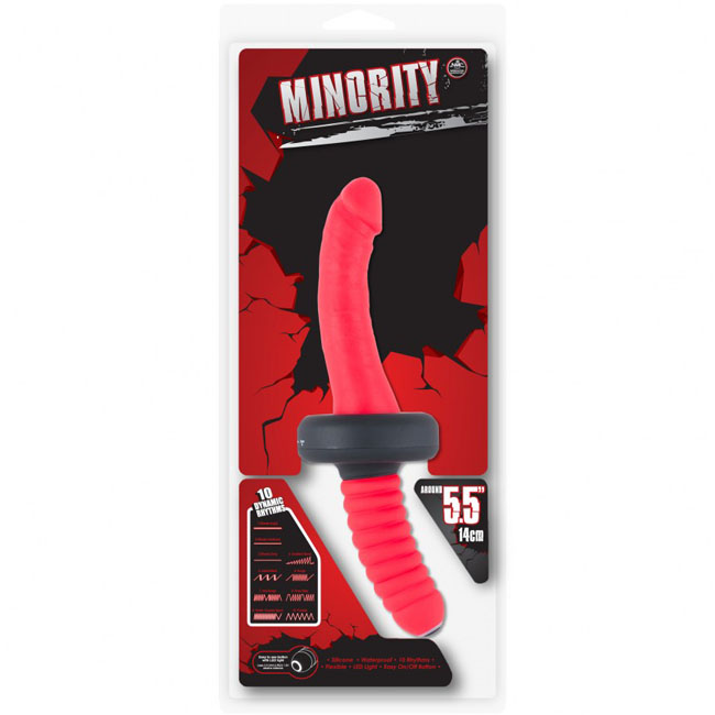 Minority Vibrator Red 少數派風格震動棒