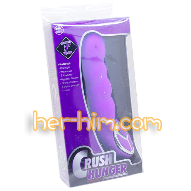 Crush Hunger 征服渴望5吋震動器(紫)57A