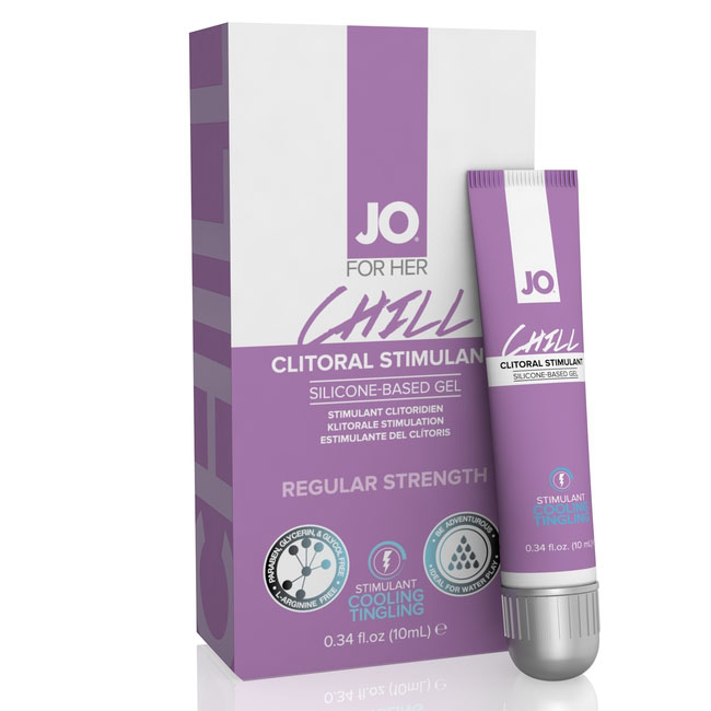 System JO - Clitoral Gel Cooling Chill 陰蒂刺激凝膠(標準強度配方+清涼感) 10 ml