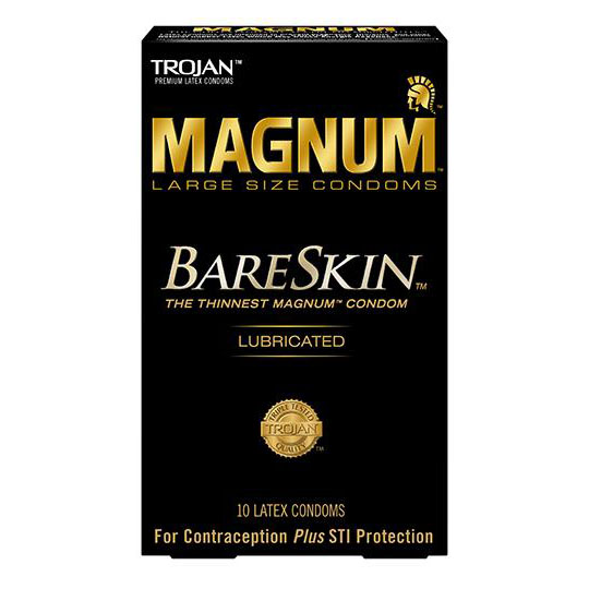 Trojan Magnum Bareskin Condoms 戰神-密林裸肌超薄-10片裝