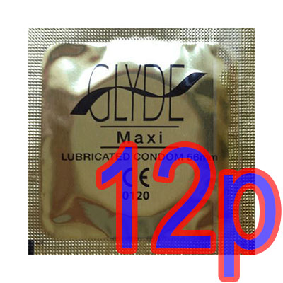 Glyde Maxi Large Condom 大碼安全套-12片裝