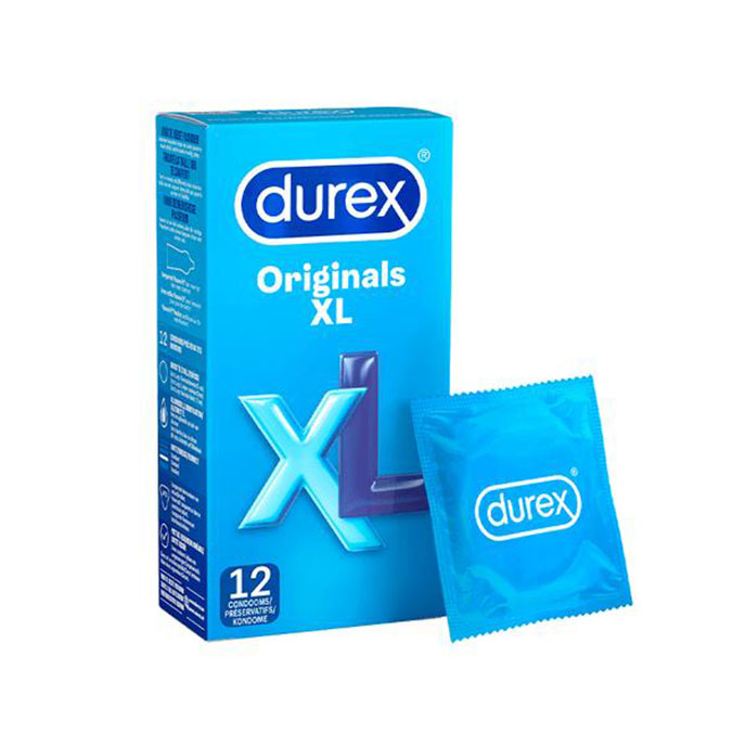 Durex XL Power Condom 大碼安全套-12片裝