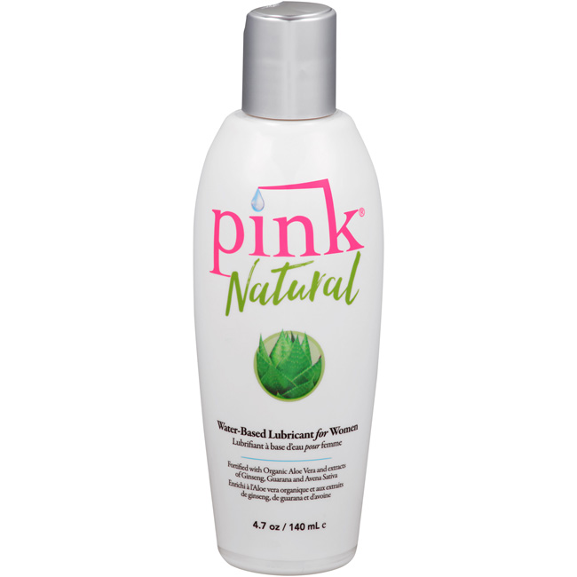美國 Pink - Natural Hypoallergenic Water-based lubricant 女性專用-蘆薈精華水性潤滑液 140ml