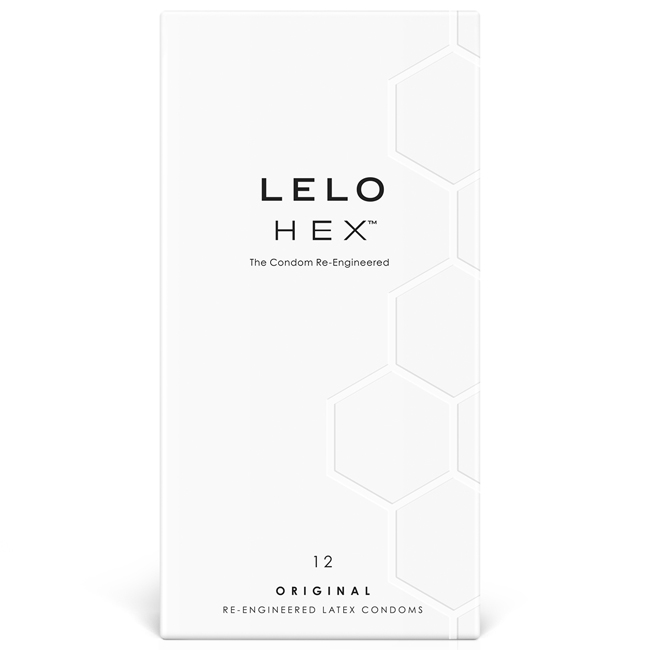 Lelo - HEX Condoms Original HEX 12pcs 六角形結構安全套 12 片裝