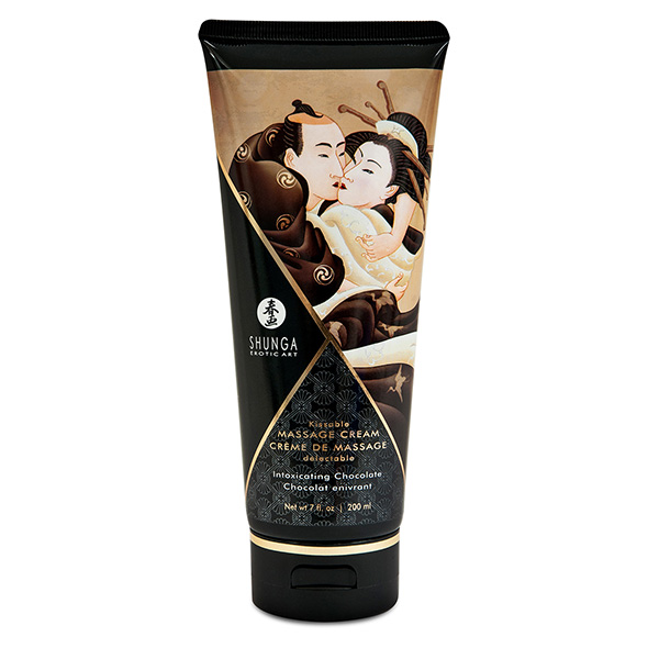 Shunga Kissable Massage Cream Chocolate 可口按摩潤滑劑(巧克力) 200ml