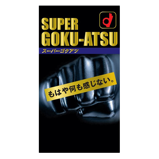 Super Goku Atsu 0.12mm Condom 超極厚安全套 0.12mm-10片裝
