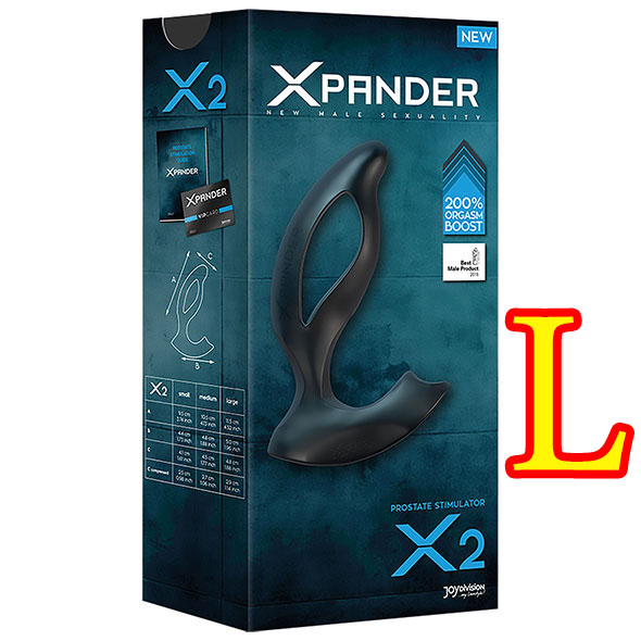 Joydivision Xpander X2 前列腺按摩器(黑)-大碼