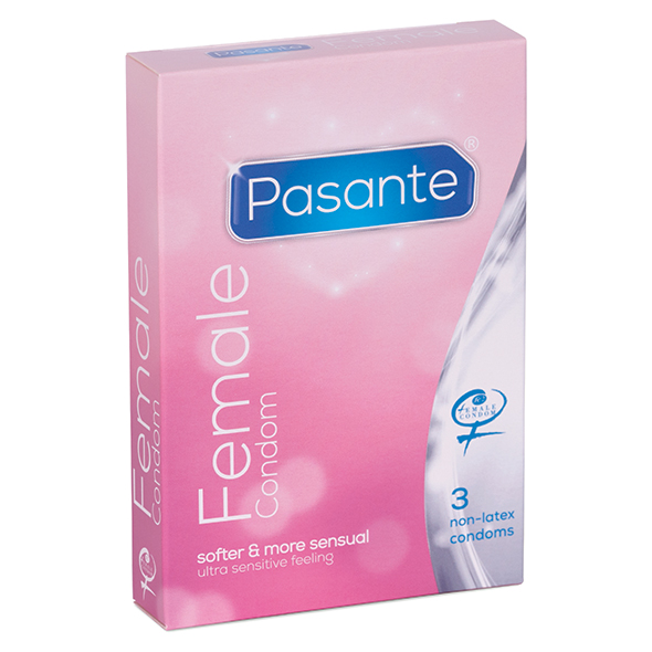 Pasante Female Condom 女性用安全套-3片裝
