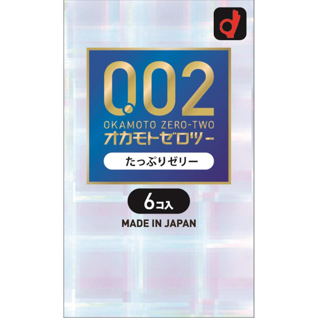 Okamoto 0.02mm 岡本 0.02 超潤滑-6 片裝