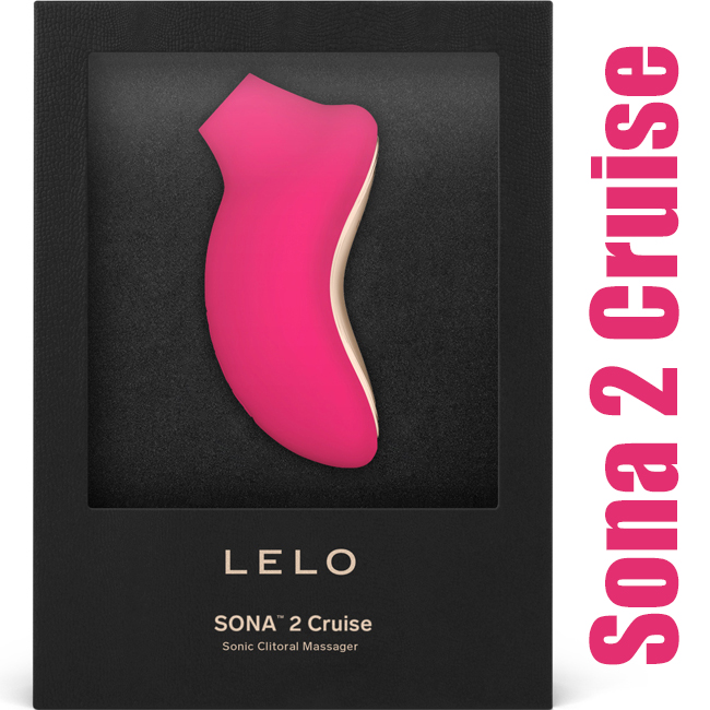Lelo Sona 2 Sonic Clitoral Massager Cruise Cerise 波動陰蒂按摩器第二代