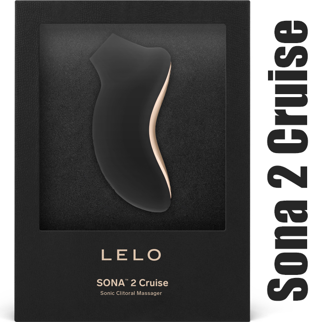 Lelo Sona 2 Sonic Clitoral Massager Cruise Black 波動陰蒂按摩器第二代