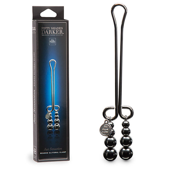Fifty Shades of Grey - Darker Just Sensation Beaded Clitoral Clamp 格雷的五十道陰影 2 - 串珠陰蒂夾