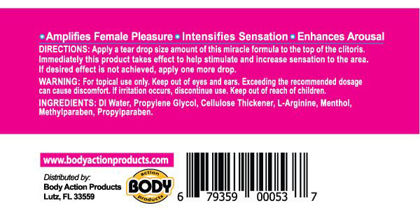 Liquid V Stimulating Gel Packet For Women 陰蒂高潮凝膠 2ml