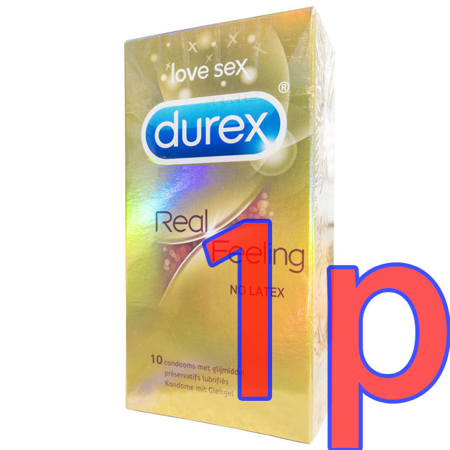 Durex Real Feeling 逼真感安全套-1片散裝 3848