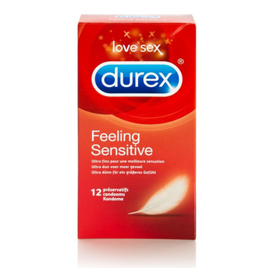 Durex Feeling Sensitive 敏感超薄安全套 12片裝